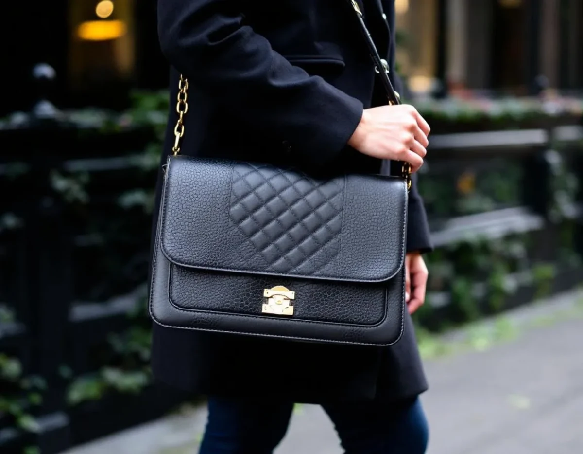 Comment positionner un sac bandoulière en cuir sur le marché du luxe