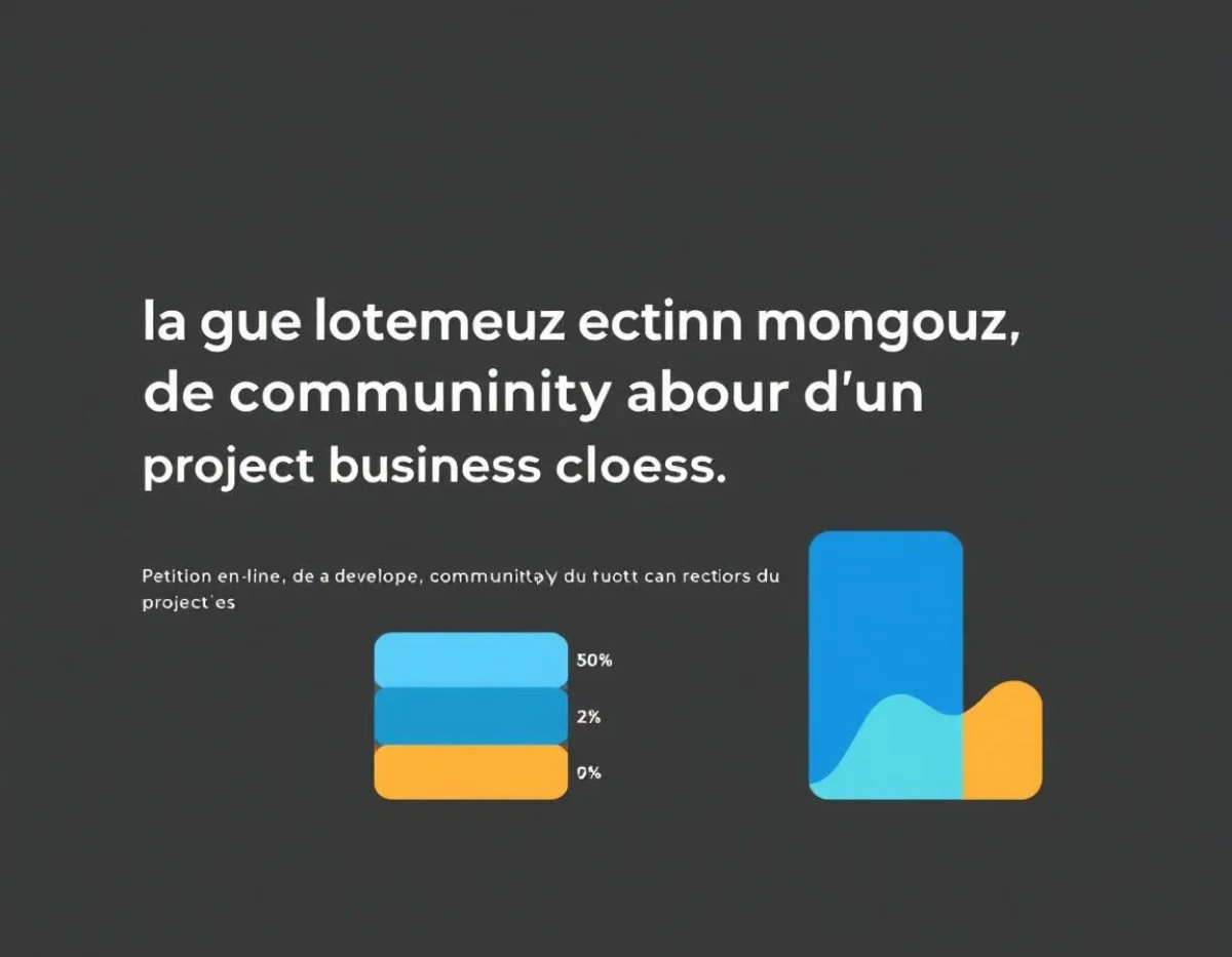 Pétition en ligne et développement de communauté autour d'un projet business
