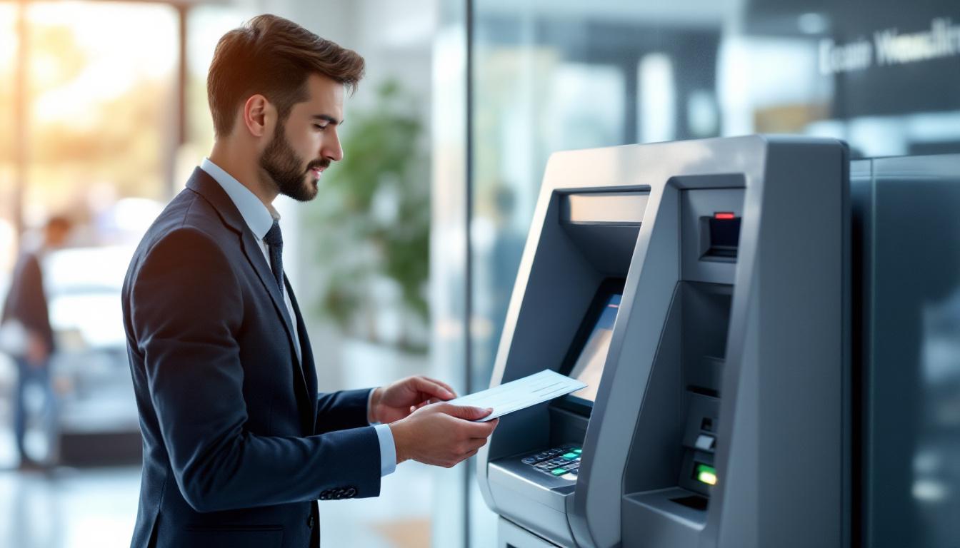Déposer un chèque au distributeur : mode d'emploi rapide